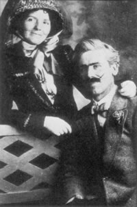 An image of Scala owner James 'Saronie' Roberts and his wife, Jane.